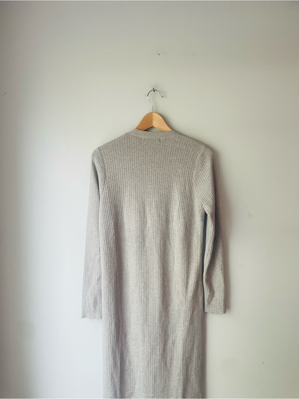 WAYF Ribbed Cardigan Duster - Picture 8 of 8